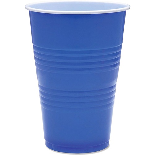 16 oz Plastic Party Cups by Genuine Joe GJO11251