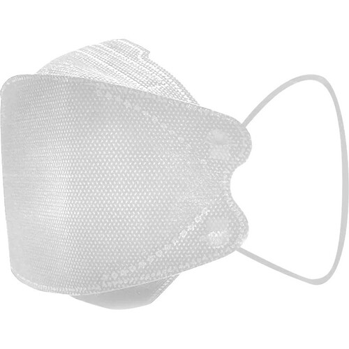 Globe KN95 Formfitting Masks (20 Boxes of 20) - Recommended for: Food Service, Cleaning, Industrial, Salon - Graphene-free, Comfortable - Adult Size - Non-woven Fabric, Fabric - White - 20 / Box