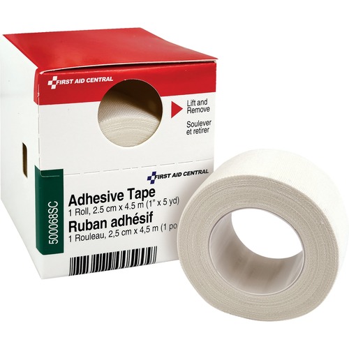 First Aid Central SmartCompliance Adhesive Tape Refill - 15 ft (4.6 m) Length x 1" (25.4 mm) Width - First Aid Kits & Supplies - FXX500068SC