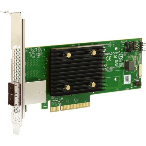 Lenovo ThinkSystem 440-8e SAS/SATA PCIe Gen4 12Gb HBA - 12Gb/s SAS - PCI Express 4.0 x8 - Plug-in Card - JBOD RAID Level - 2x Mini-SAS HD SFF8644 - 2 Total SAS Port(s) - 2 SAS Port(s) External - PC, Linux