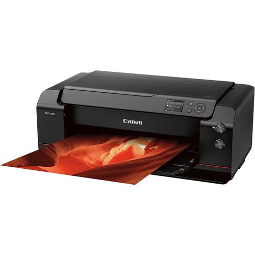 Canon imagePROGRAF PRO-1000 Desktop Wireless Inkjet Printer - Color - 2400 x 1200 dpi Print - Ethernet - Wireless LAN - Canon Mobile Printing, Wireless PictBridge, Apple AirPrint, PIXMA Cloud Link - Photo Print - Fast Ethernet - USB