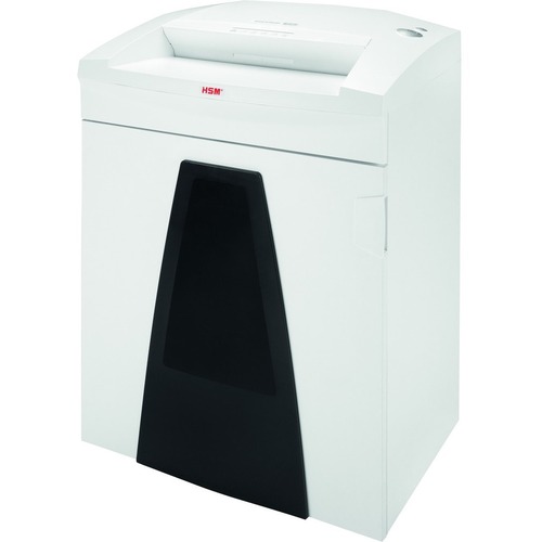HSM SECURIO B35 - 3/16" x 1 1/8" - Continuous Shredder - Particle Cut - 22 Per Pass - for shredding Staples, Paper, Paper Clip, Credit Card, CD, DVD - 0.188" x 1.250" Shred Size - P-4/O-3/T-4/E-3/F-1 - 15.75" Throat - 34.30 gal Wastebin Capacity - White