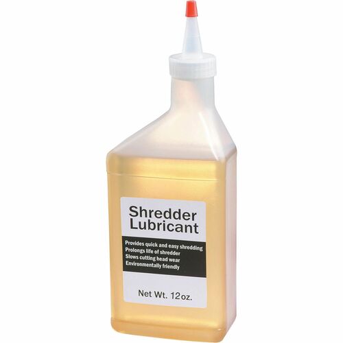HSM Shredder Lubricant Oil - 12 fl oz - Clear