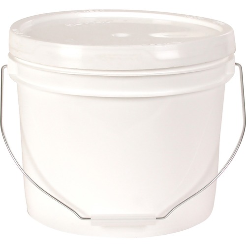 SCN Ropak General Purpose Pail Lid 12-1/8" x 3/4" White - Round - White