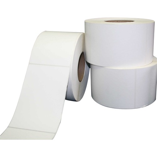 Spicers Paper Multipurpose Label - 4" x 6" Length - Direct Thermal - White - 1000 / Roll - 4 / Carton - Perforated