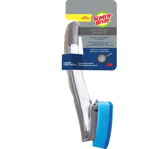 Scotch-Brite Advanced Soap Control Heavy Duty Dishwand Grey - Gray