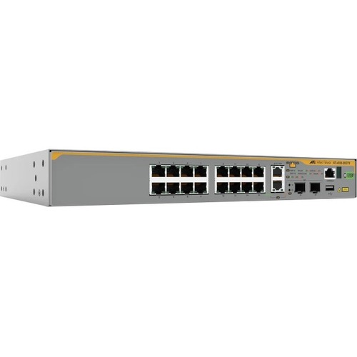 Allied Telesis X330-20GTX Layer 3 Switch - 16 Ports - Manageable - Gigabit Ethernet, 5 Gigabit Ethernet, 10 Gigabit Ethernet - 10/100/1000Base-T, 5GBase-T, 10GBase-X - 3 Layer Supported - Modular - 2 SFP Slots - 28 W Power Consumption - Twisted Pair, Opti