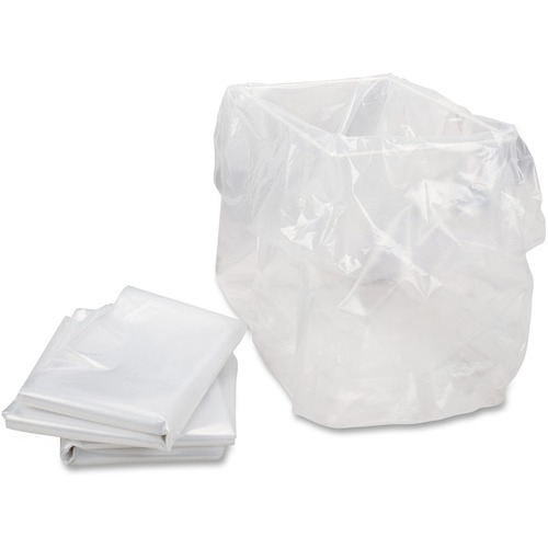 HSM 11-gallon Shredder Bags - 11 gal - 24" Height x 13" Width x 10" Depth - Clear - 100 / Carton