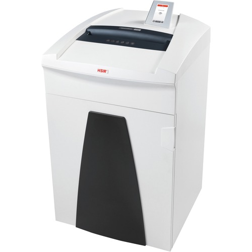 HSM SECURIO P36c L4 Micro-Cut Shredder - Continuous Shredder - Micro Cut - 20 Per Pass - for shredding Credit Card, Paper, Staples, Paper Clip, Store Card, CD, DVD - 0.075" x 0.591" Shred Size - P-4 - 13" Throat - 38.30 gal Wastebin Capacity - 1000 W - Wh