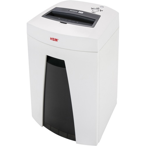 HSM SECURIO C18c L4 Micro-Cut Shredder - Cross Cut - 9 Per Pass - for shredding Paper, Staples, Paper Clip, Credit Card, Store Card - 0.075" x 0.591" Shred Size - P-4 - 9.10" Throat - 10 Minute Run Time - 30 Minute Cool Down Time - 6.60 gal Wastebin Capac