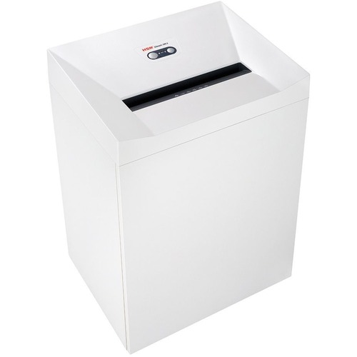 HSM Classic 390.3 HS L6 Cross-Cut Shredder - Continuous Shredder - Cross Cut - 12 Per Pass - for shredding Paper - 0.188" x 0.031" Shred Size - P-6 - 27 ft/min - 16" Throat - 38.30 gal Wastebin Capacity - White