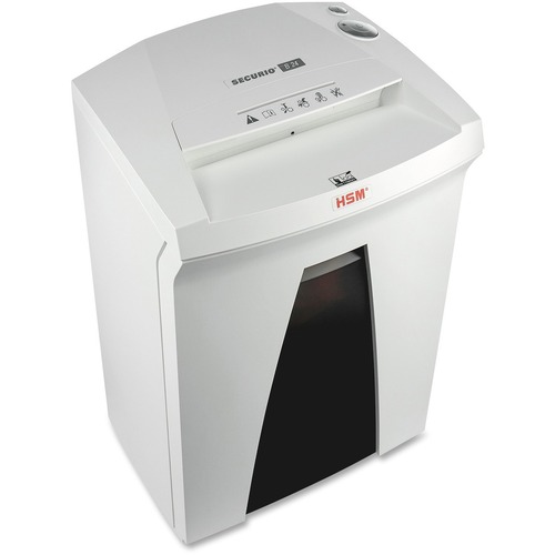 HSM B24 Professional Cross-cut Shredder - Cross Cut - 19 Per Pass - for shredding CD, DVD, Credit Card, Paper Clip, Paper, Staples - 0.188" x 1.125" Shred Size - P-3 - 13 ft/min - 9.50" Throat - 9.25 gal Wastebin Capacity - Beige