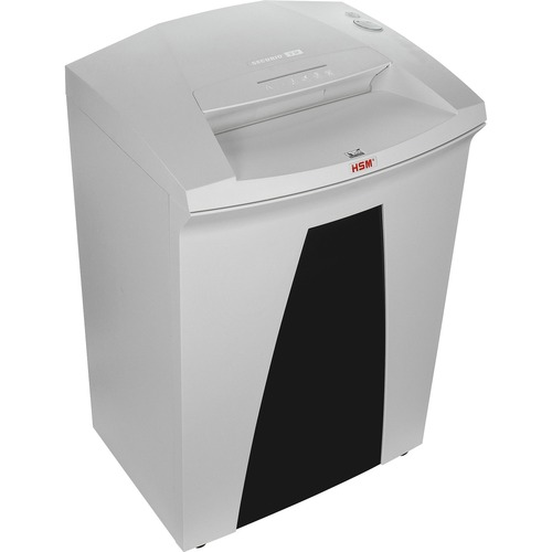 HSM B34 Professional Cross-cut Shredder - Continuous Shredder - Cross Cut - 24 Per Pass - for shredding CD, Credit Card, DVD, Paper, Paper Clip, Staples - 0.188" x 1.125" Shred Size - P-3 - 17 ft/min - 12.20" Throat - 26.40 gal Wastebin Capacity - 650 W -