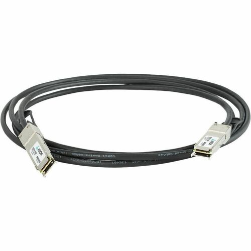 Axiom 100GBASE-CR4 QSFP28 Passive DAC Cable 1m - 3.3 ft Twinaxial Network Cable for OEM Module, Switch, Router, Network Device - First End: 1 x QSFP28 Network - 100 Gbit/s
