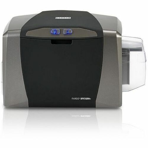 Fargo DTC1250e Single Sided Desktop Dye Sublimation/Thermal Transfer Printer - Color - Card Print - Ethernet - USB