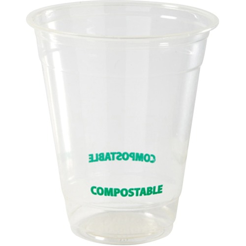 Verre en PLA transparent pour boissons froides Eco Guardian