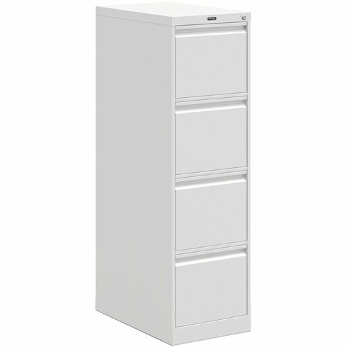 Offices To Go MVL25 File Cabinet - File - Key Lock, Ball-bearing Suspension, Durable - White