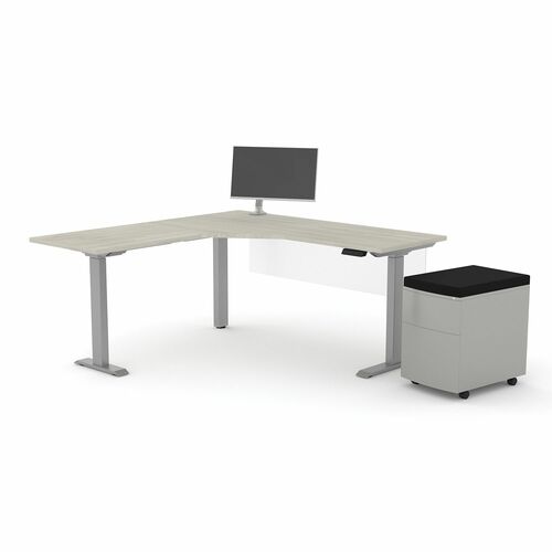 HDL Innovations Office Furniture Suite - Finish: Winter Wood = HTW829797