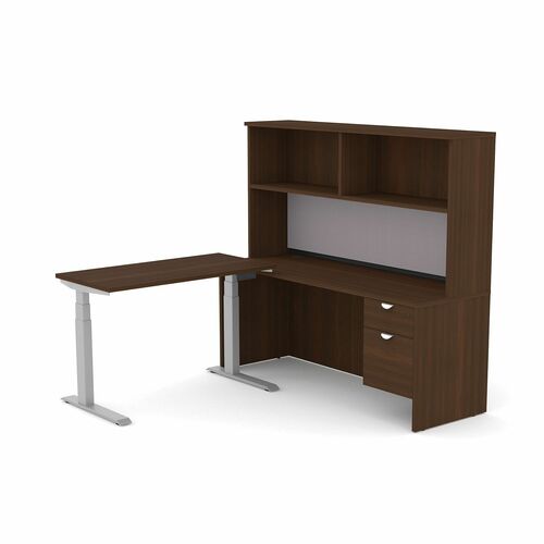 HDL Innovations Office Furniture Suite - Material: Laminate - Finish: Evening Zen = HTW829792