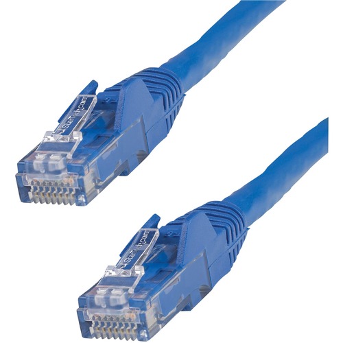 StarTech.com Cat.6 Network Cable - 15 ft Category 6 Network Cable for Network Device - First End: 1 x RJ-45 Network - Male - Second End: 1 x RJ-45 Network - Male - Blue - 1 Each = STC832142