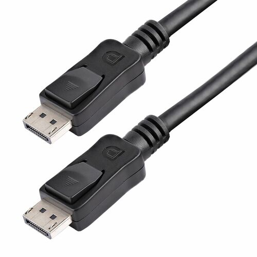 StarTech.com DisplayPort Audio/Video Cable - 15 ft DisplayPort A/V Cable for Audio/Video Device, Monitor - 21.6 Gbit/s - Supports up to 4096 x 2160 - Black = STC832125