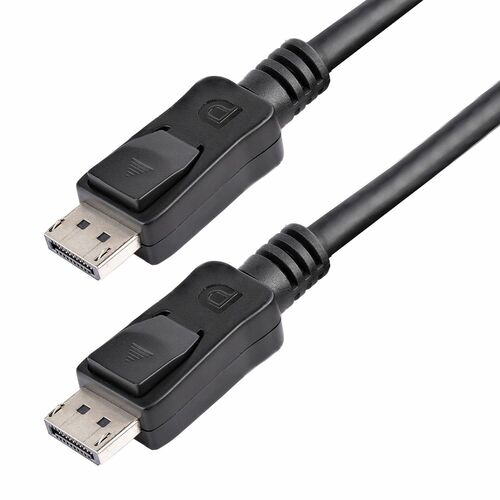 StarTech.com DisplayPort Audio/Video Cable - 3 ft DisplayPort A/V Cable for Audio/Video Device, Monitor - 21.6 Gbit/s - Supports up to 4096 x 2160 - Black = STC832124