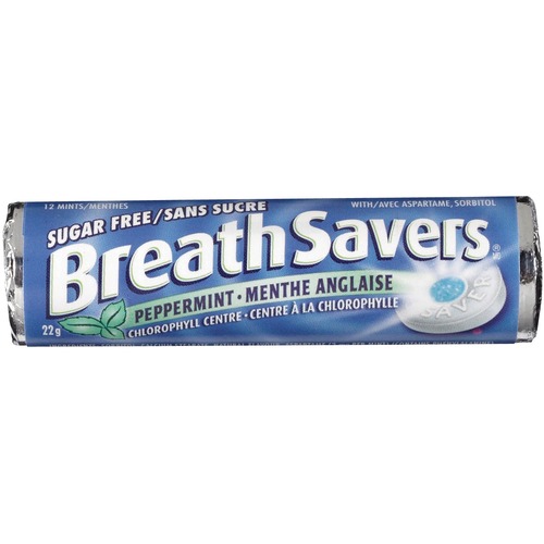 Breath Savers Peppermints - Peppermint - 21 g - 12 / Box - Candy & Gum - VND08BR103PMI