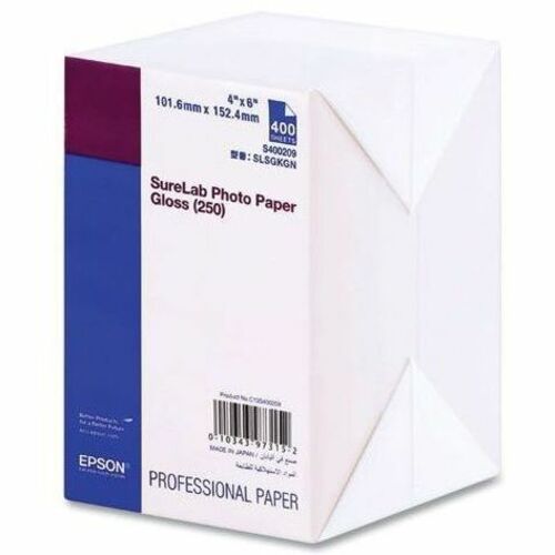 Epson Photo Paper - 4" (101.60 mm) x 6" (152.40 mm) - 400 Sheets