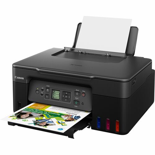 Canon PIXMA G3270 Wireless Inkjet Multifunction Printer - Color - Black - Copier/Printer/Scanner - 4800 x 1200 dpi Print - Up to 3000 Pages Monthly - Color Flatbed Scanner - 600 x 1200 dpi Optical Scan - Wireless LAN - Apple AirPrint, Mopria, Canon PRINT 
