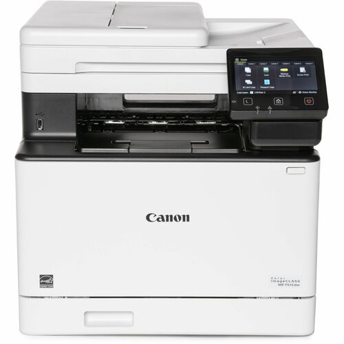 Canon imageCLASS MF751Cdw Wireless Laser Multifunction Printer - Color - White - Copier/Printer/Scanner - 35 ppm Mono/35 ppm Color Print - 1200 x 1200 dpi Print - Automatic Duplex Print - Color Flatbed Scanner - 600 x 600 dpi Optical Scan - Gigabit Ethern