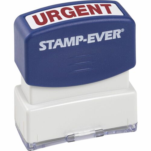 Trodat Pre-inked URGENT Message Stamp - Message Stamp - "URGENT" - 0.56" Impression Width x 1.69" Impression Length - Red - 1 Each