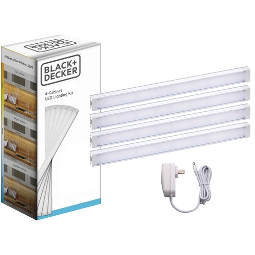 BLACK+DECKER Under Cabinet Lighting Kit - Silver - 1 Each