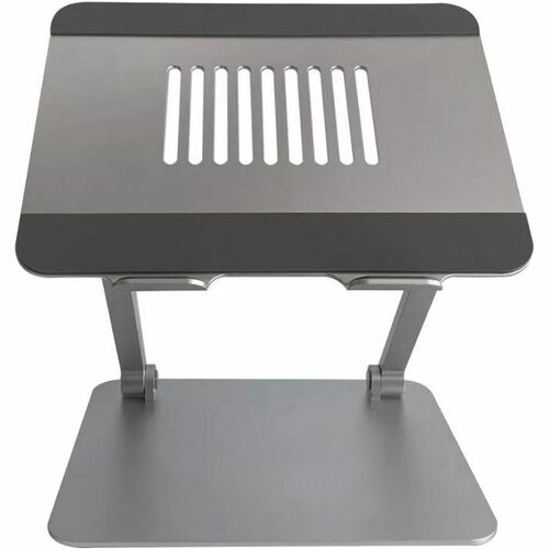 Amer Mounts Notebook Stand - Up to 15.6" Screen Support - Aluminum Alloy - Silver - For Notebook, Tablet - Ergonomic, Adjustable, Scratch Resistant, Lightweight, Portable