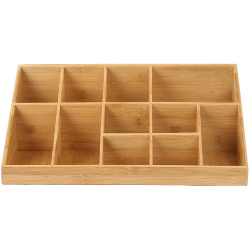 Picture of Mind Reader Bali 11-Compartment Bamboo Organizer