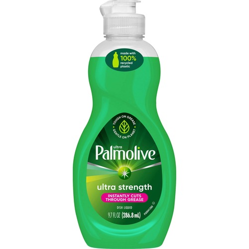 Palmolive UltraStrength Original Dish Soap - 9.7 fl oz (0.3 quart) - 1 Each - Phosphate-free, Paraben-free, Eco-friendly - Green