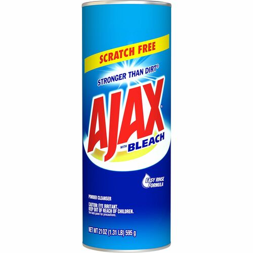 AJAX Powder Cleanser With Bleach - 21 oz (1.31 lb) - 1 Each - Non-scratching, Phosphate-free - White