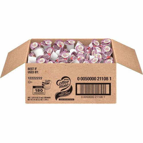 Picture of Coffee mate Italian Sweet Cr&egrave;me Liquid Creamer Singles (.375 fl oz)