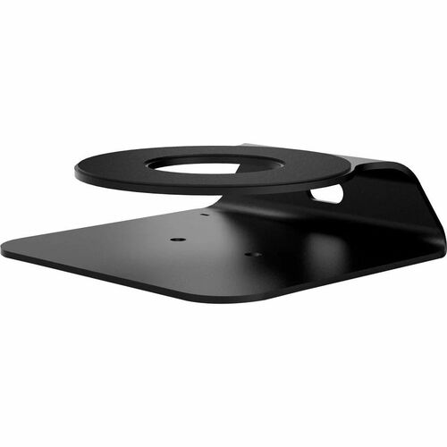 Compulocks Mac Studio Security Stand with Dual Head Coiled Cable Keyed Lock Black - Table - Black