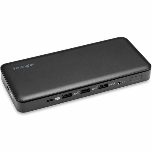 Kensington USB-C Triple Video Docking Station - for Notebook/Monitor - USB Type C - 3 Displays Supported - 4K, Full HD - 3840 x 2160, 1920 x 1080 - USB Type-C - Black - Wired - Windows 10 - 85W