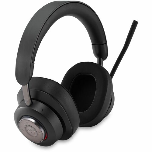 Kensington H3000 Bluetooth Over-Ear Headset - Wireless - Bluetooth - 98.4 ft - Over-the-ear - Noise Canceling - Black