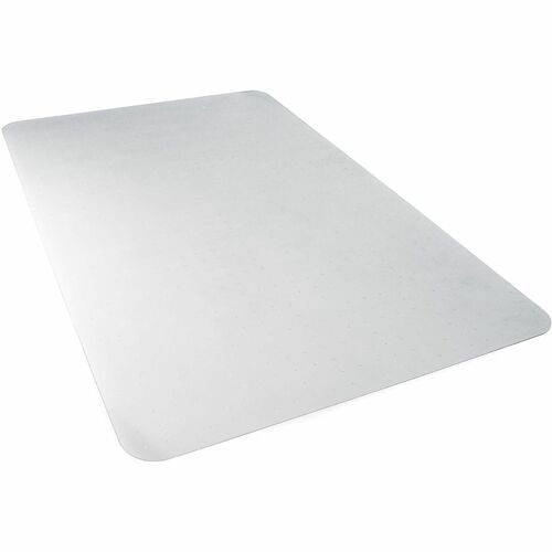 Ecotex Marlon BioPlus® Eco Friendly Carbon Neutral Chair Mat for Low / Medium Pile Carpets - Chair - 53" Length x 45" Width x 0.090" Depth - Rectangular - Polycarbonate - Clear - 1 Box - TAA Compliant