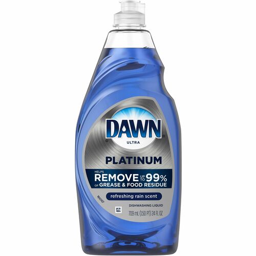 Dawn Platinum Dishwashing Soap - 24 fl oz (0.8 quart) - 1 Each - Blue