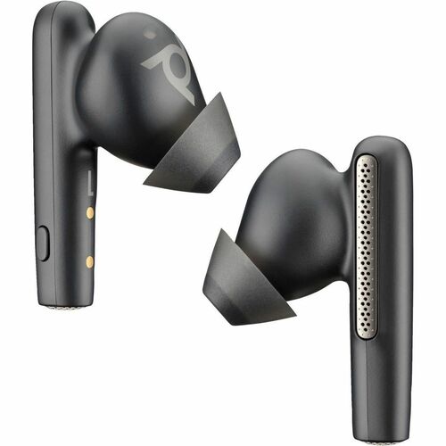 Poly Voyager Free 60+ UC Wireless Earset, Carbon Black - W.B. Mason