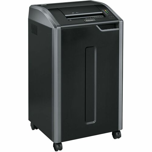 Fellowes Powershred 425HSG 100% Jam Proof BAA & TAA Compliant High Security Shredder - Continuous Shredder - 8 Per Pass - for shredding Paper - P-7 - Black - TAA Compliant