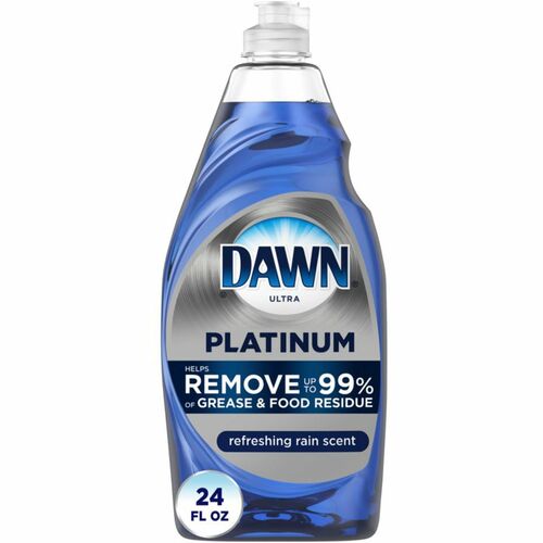 Dawn Platinum Dishwashing Soap - 24 fl oz (0.8 quart) - 10 / Carton - Blue