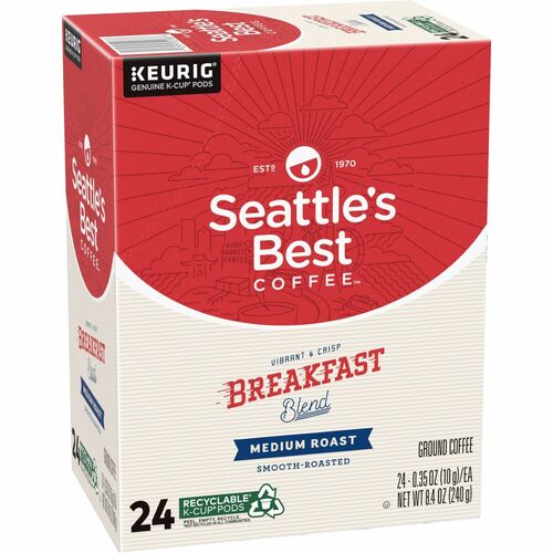 Picture of Seattle's Best Coffee K-Cup Breakfast Blend Coffee