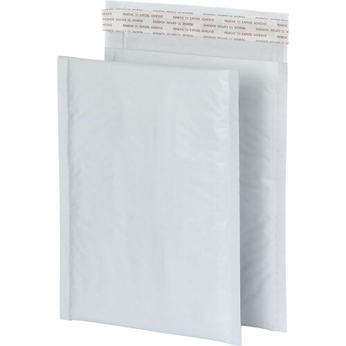 Quality Park Bubble Mailers - Bubble - 6" Width x 9" Length - Strip - Poly - 25 / Box - White