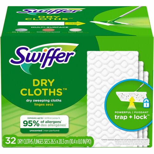 Swiffer Sweeper Dry Pad Refill - White - 32 / Box
