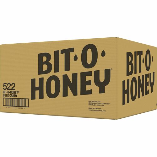 Spangler Bit-O-Honey Candies - Honey, Almond - Individually Wrapped - 1 Carton