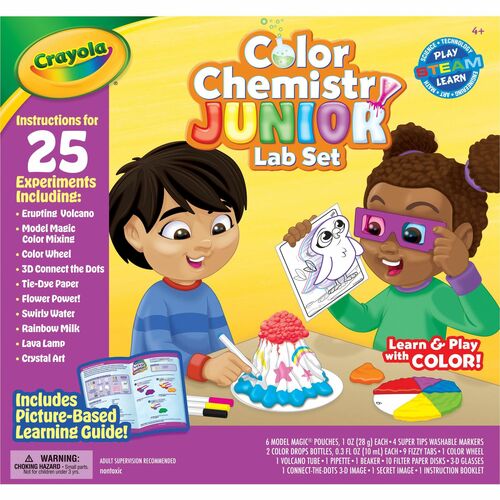 Crayola Color Chemistry Lab Set - Theme/Subject: Learning - Skill Learning: Science Experiment, Chemistry, Color, STEM - 4-6 Year - 1 Kit